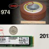 最早的服务器RAM内存诞生于1974年，外形类似汽车轮胎，容量仅为200MB，传输速度50Kbps。现在，东芝PCIe接口的NADA闪存RAM已经可以实现单条512GB的容量，传输速度也达到2Gbps。