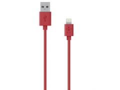 贝尔金 苹果MFI认证数据线充电线红色1.2米