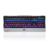 酷蛇 青轴机械键盘 金属RGB背光游戏机械键盘
