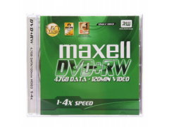 麦克赛尔 DVD+RW 4速 4.7G 1片装 可擦写光盘