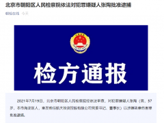 航天投资董事长张陶“打院士”被“双开”，已被检方批捕