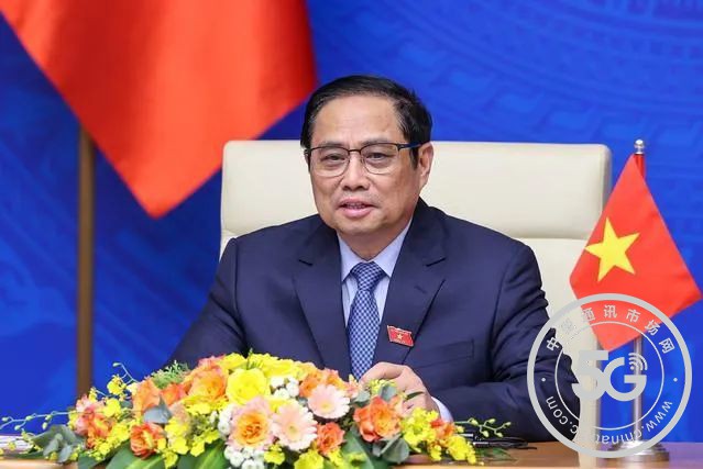 ◆越南总理范明政以视频方式出席“印太经济框架”启动仪式并发表讲话。